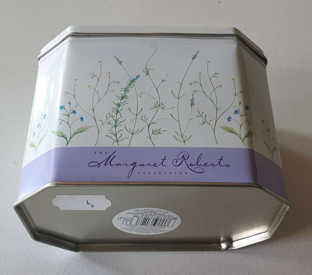 Margaret Roberts collection tin as per photos