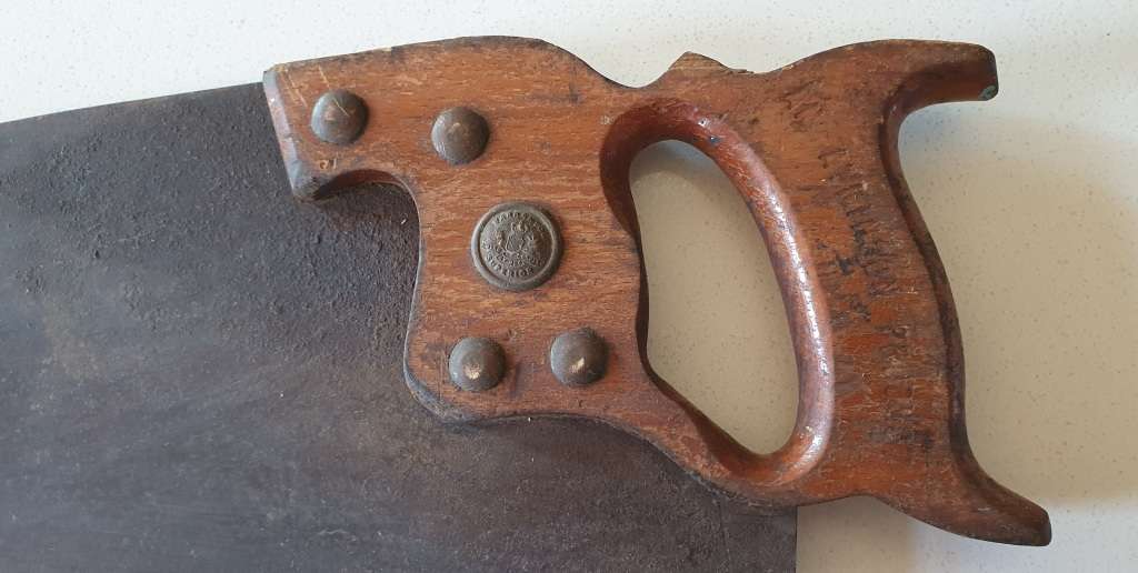 Vintage Warranted SUPERIOR saw as per photo