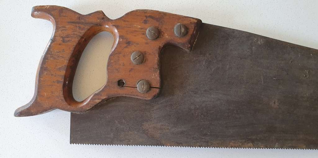 Vintage Warranted SUPERIOR saw as per photo