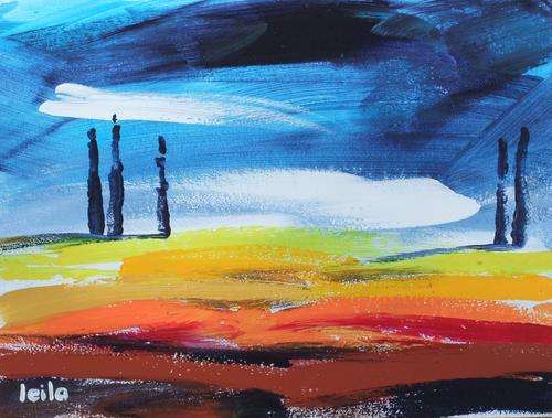 Original painting by LEILA - 300x400mm