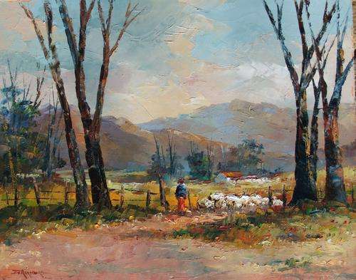 JOHANN VAN RENSBURG oil painting!!!