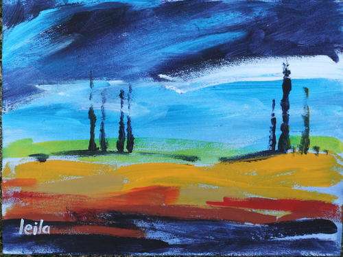 Original painting by LEILA