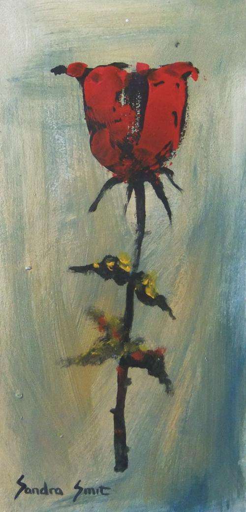 Original painting by SANDRA SMIT - 155x330mm