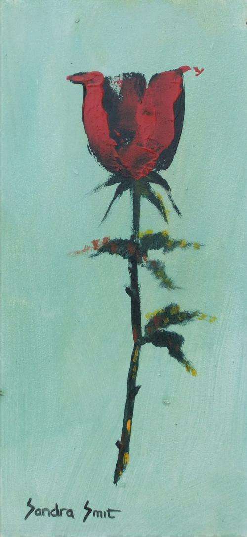 Sandra Smit acryl painting