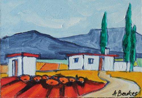 Acryl painting by A Beukes