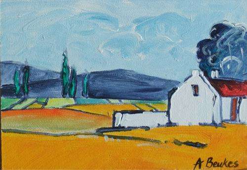 Acrylic painting by A Beukes