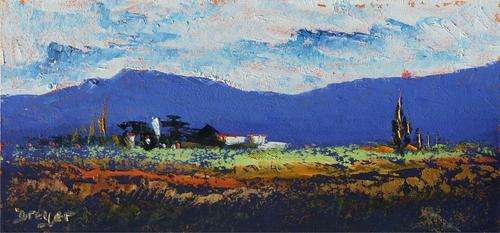 Original oil painting by DREYER