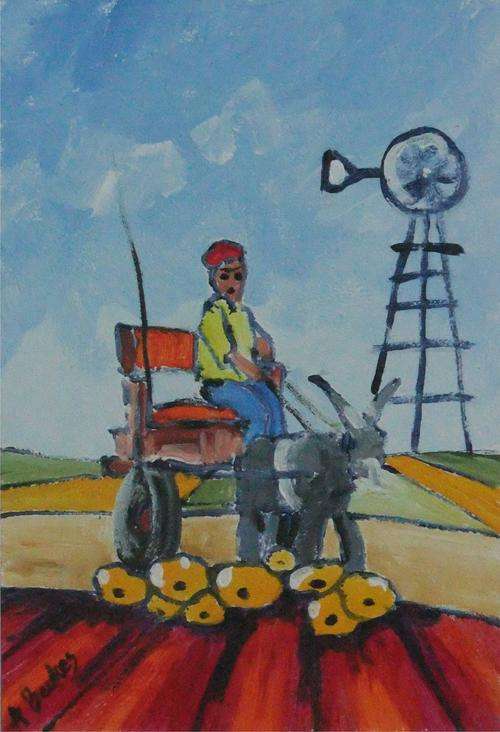 Original painting by A. Beukes