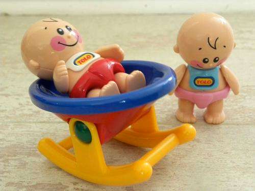 Tolo babies and baby rocking cot