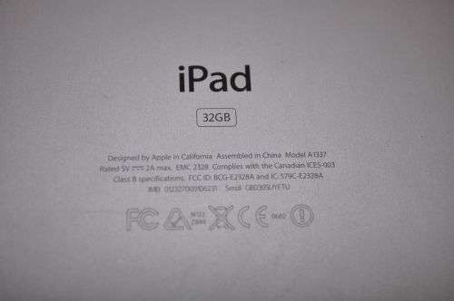 Genuine Apple Ipad 1, 32gb, 3G cellular+ Wifi