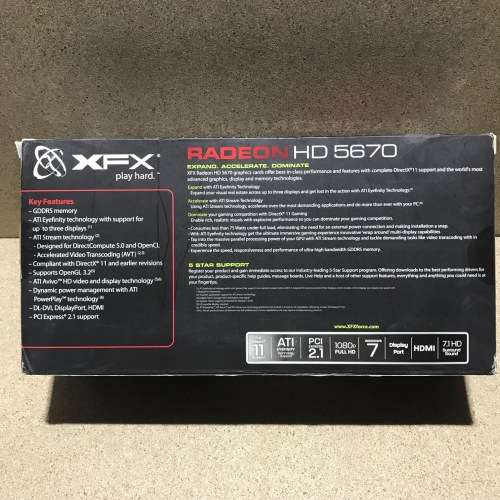 ATI Radeon¿ HD 5670 Graphics Card