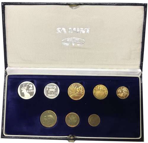 1992 SA Proof Set in Original SA Mint box