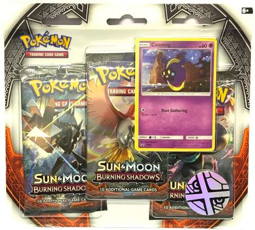 Pokemon Sun & Moon Burning Shadows Blister Pack