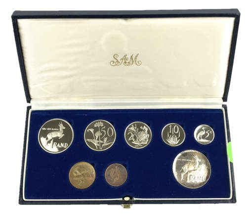 1984 South Africa Short Proof Set