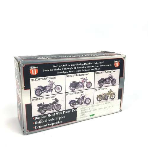 Maisto Harley Davidson MotorCycles 1:18 Die Cast Metal Replica with plastic details Series 11