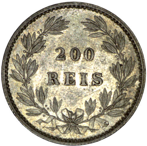 1887 Portugal 200 Reis