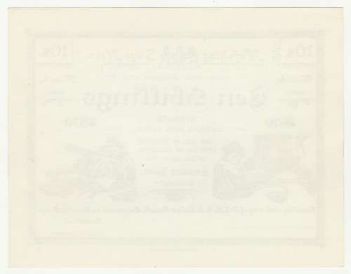 1900 Mafeking Siege 10 Shillings - Commanding (Cancelled)