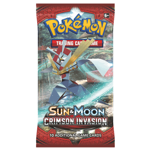 Pokemon Sun and Moon Crimson Invasion Booster Pack