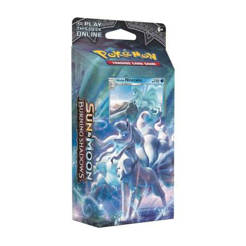 Pokemon Sun & Moon Burning Shadows Luminous Frost Deck