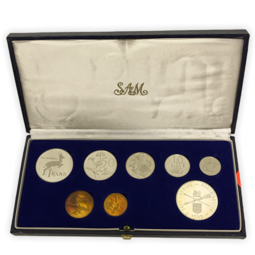 1985 South Africa Short Proof Set