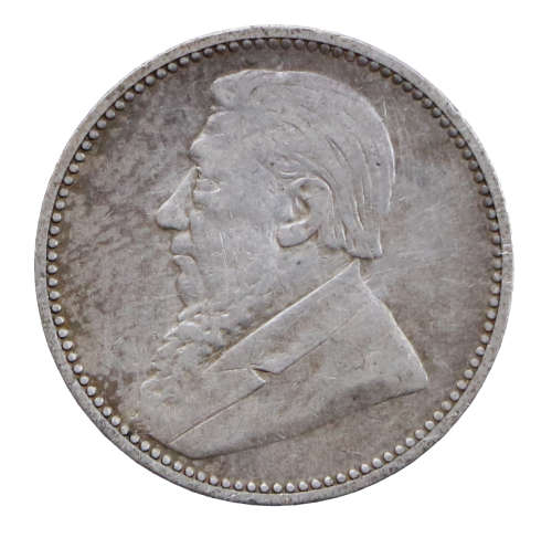 1896 South Africa ZAR 6 Pence