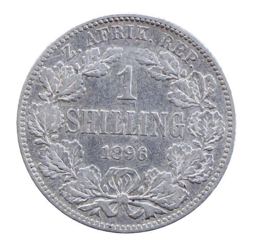 1896 South Africa ZAR 1 Shilling - Trench Art