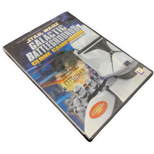 Star Wars Galactic Battlegrounds Clone Campaigns Expansion Pack (PC DVD)