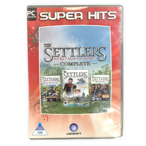 The Settlers Heritage of Kings -Complete- (PC DVD) - Case damaged