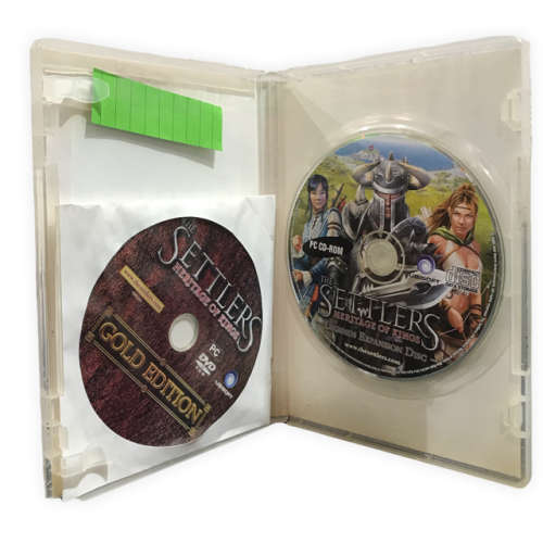 The Settlers Heritage of Kings -Complete- (PC DVD) - Case damaged