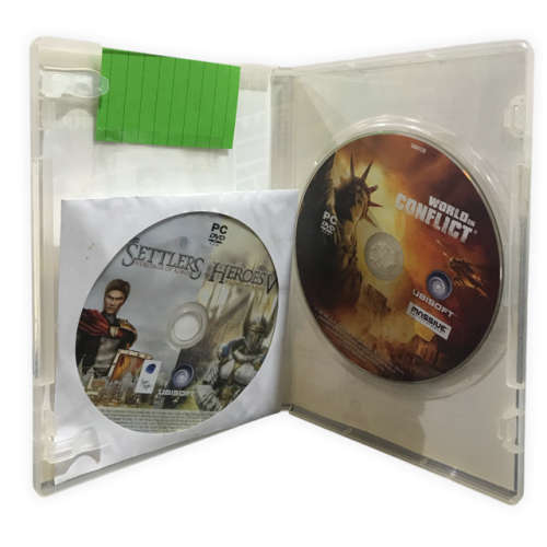 The Ultimate Strategy Pack: Heroes V, The Settlers, World in Conflict (PC DVD)