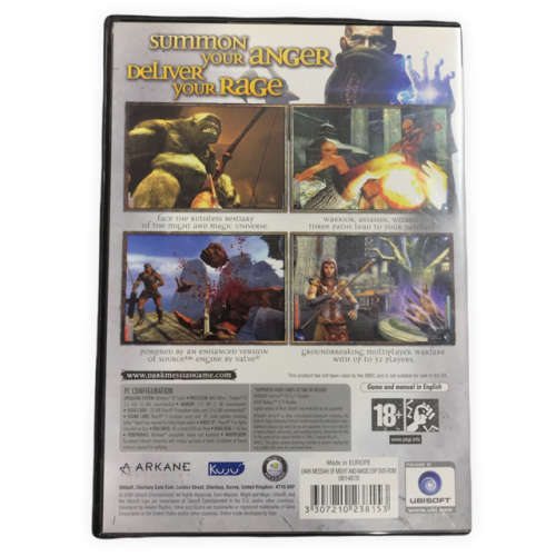 Dark Messiah Might and Magic (PC DVD)