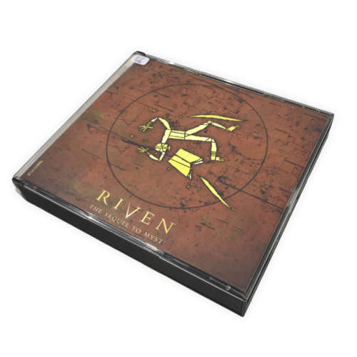 Riven 1997 The Sequel to Myst (PC DVD) Damaged case