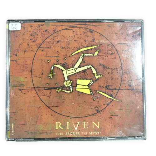 Riven 1997 The Sequel to Myst (PC DVD) Damaged case
