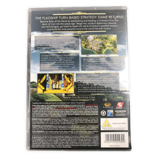 Sid Meier's Civilization V (PC DVD)