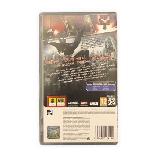Spider-Man: Web Of Shadows - Amazing Allies Edition PSP Game