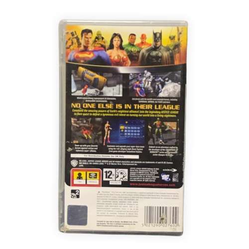 Justice League Heroes PSP Game