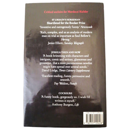 Solomon Gursky Was Here by Mordecai Richler 1990 Hardcover w/Dustjacket