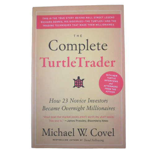 The Complete TurtleTrader by Michael W. Covel 2009 Softcover