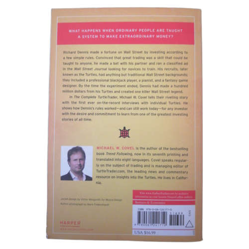 The Complete TurtleTrader by Michael W. Covel 2009 Softcover