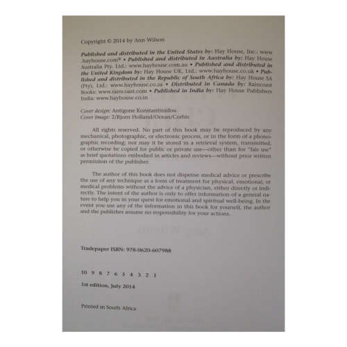 The Wealth Chef by Ann Wilson First Edition 2014 Softcover