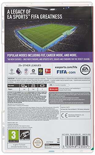 EA Sports FIFA 21 Legacy Edition - Nintendo Switch [New Factory Sealed]