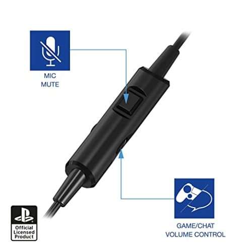 4Gamers Pro4-10 Stereo Gaming Headset for PS4 [New Factory Sealed]