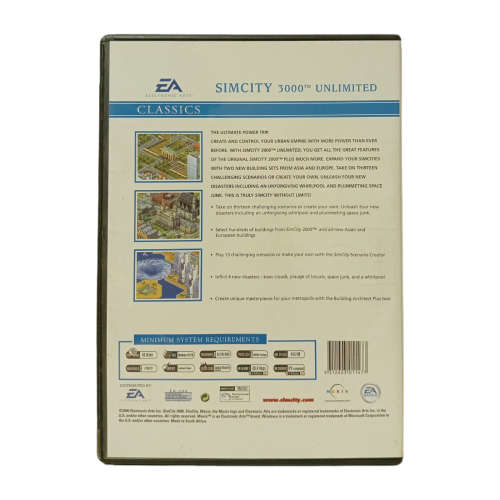 Sim City 3000 Unlimited PC(CD)