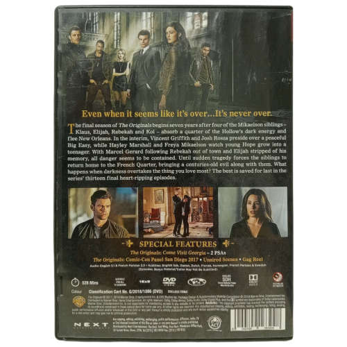 The Originals - The Fifth and Final Season DVD