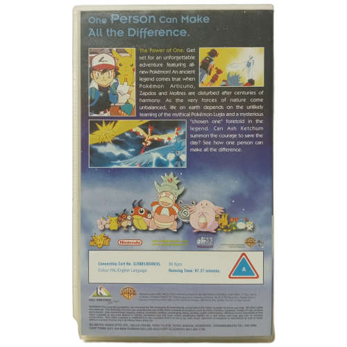 Pokemon - The Movie 2000 VHS