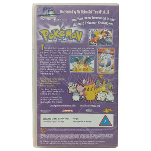 Pokemon - The First Movie VHS