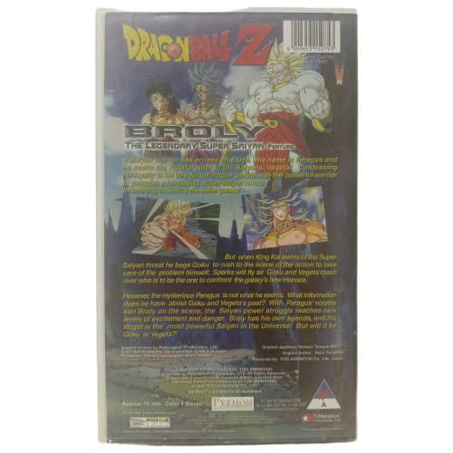 Dragon Ball Z - Broly - The Legendary Super Saiyan VHS