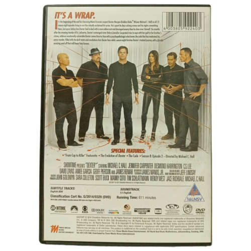 Dexter: Season 8 - The Final Season DVD