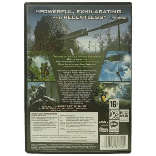 Call of Duty 4 - Modern Warfare PC (DVD)