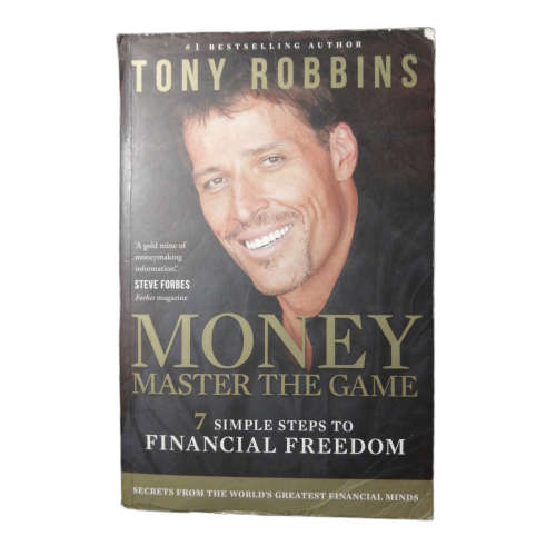 Money- Master The Game by Tony Robbins 2014 Softcover